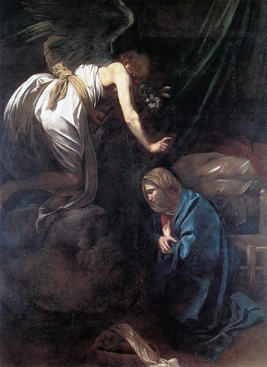 Michelangelo Merisi de Caravaggio. The Annunciation