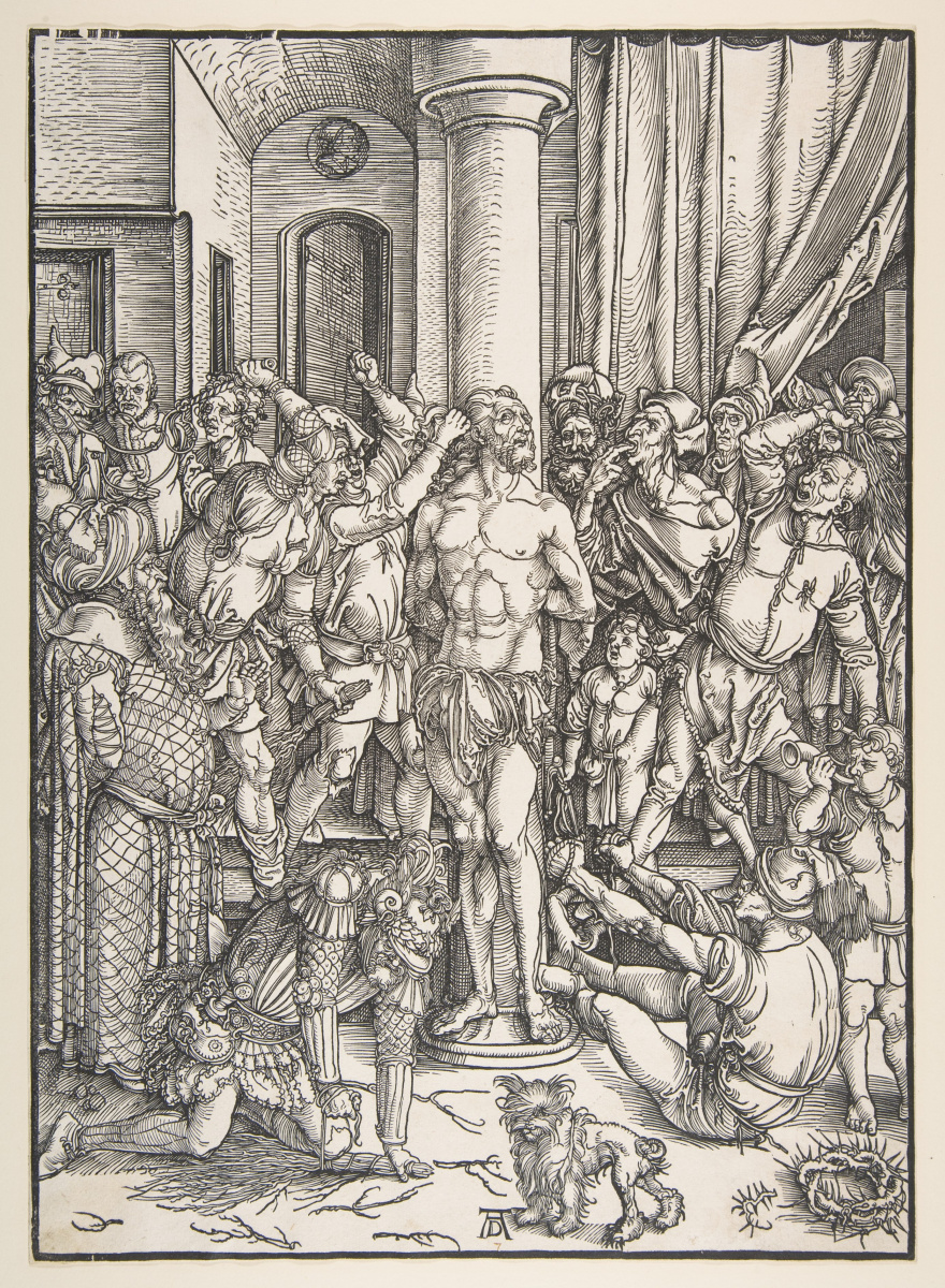 Albrecht Durer. Flagellation Of Christ