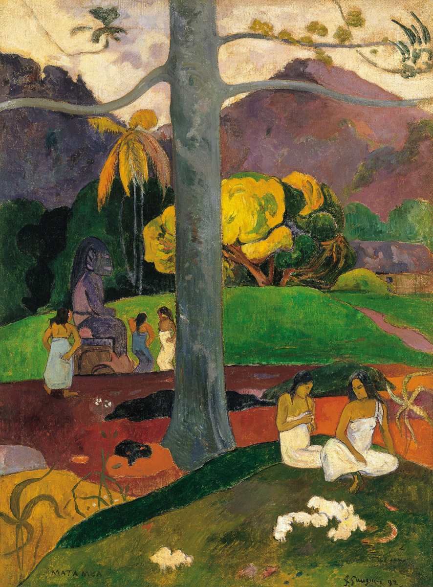 Paul Gauguin. The old days