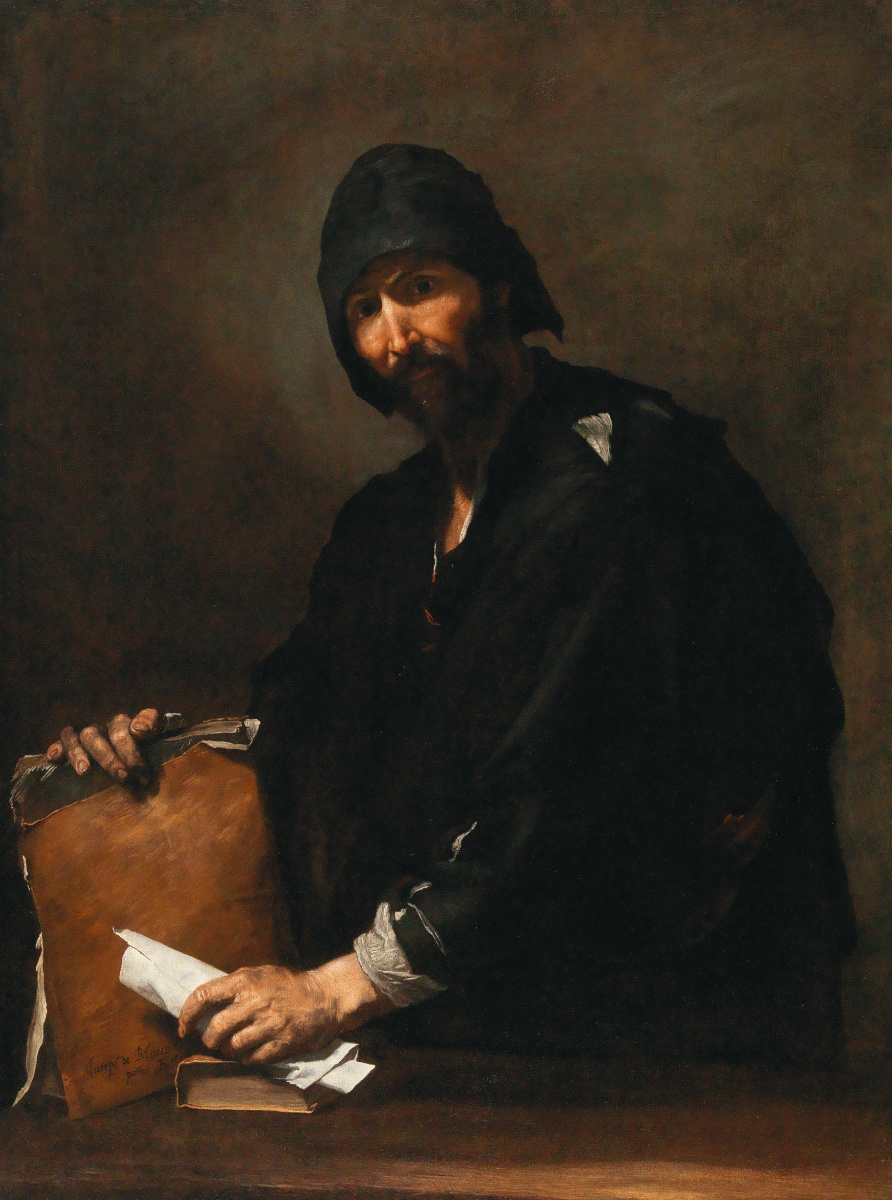 Giuseppe de Ribera. Heraclitus