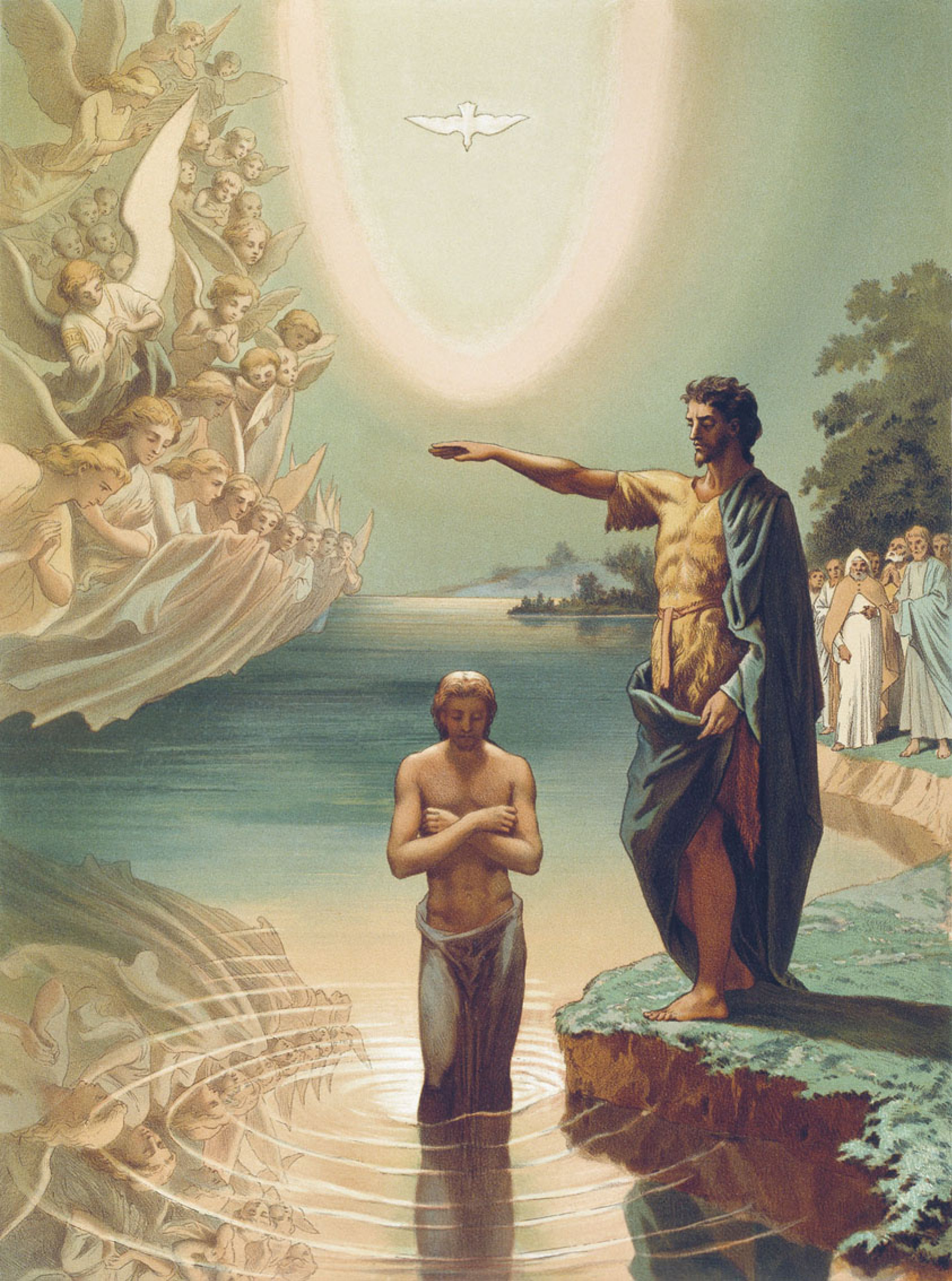 The Baptism Of Christ. by Grigory Grigorievich Gagarin History