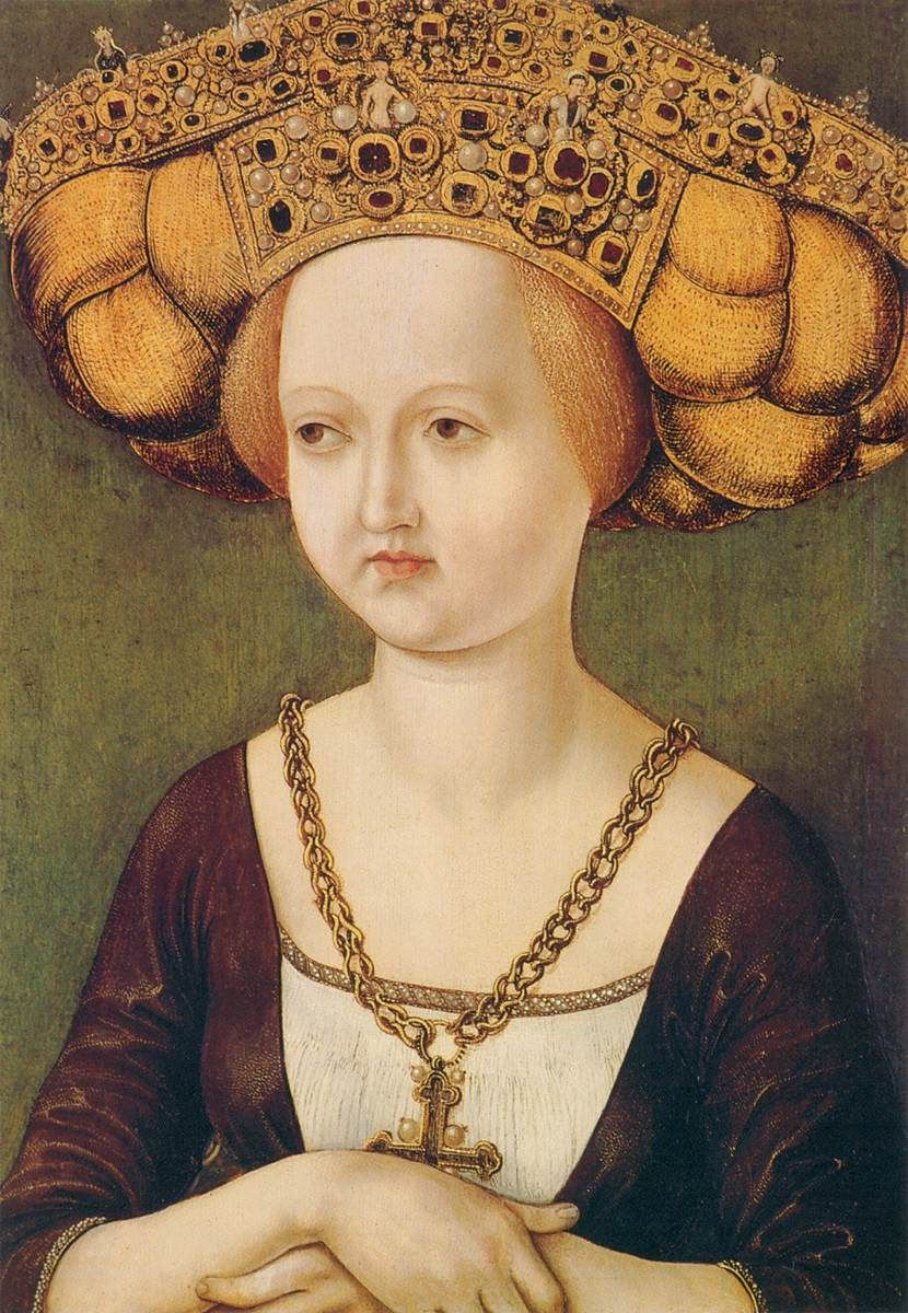 Unknown artist. Retrato de la reina de austria