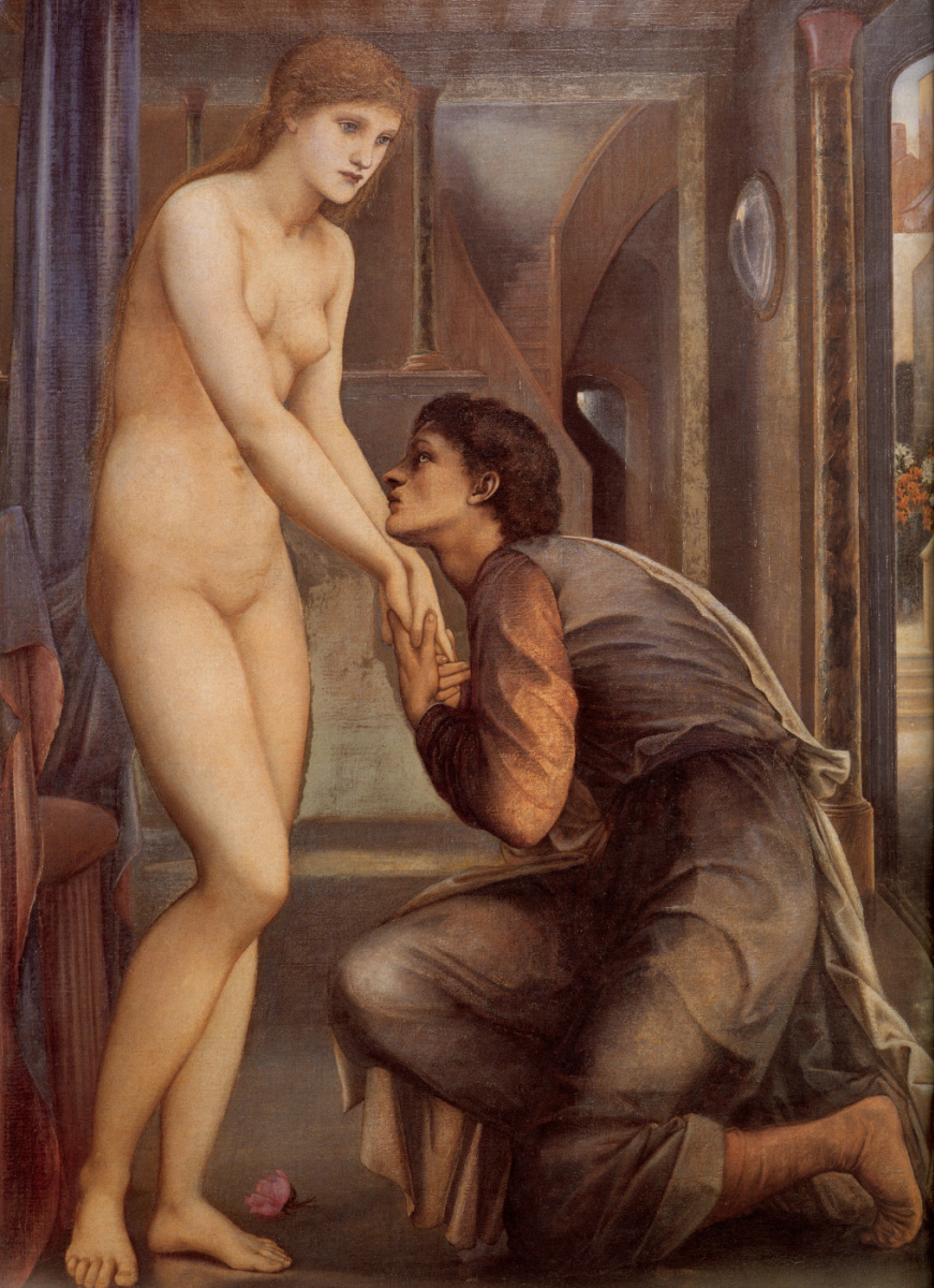 Edward Coley Burne-Jones. Pygmalion and Galatea IV: The Merging of Souls
