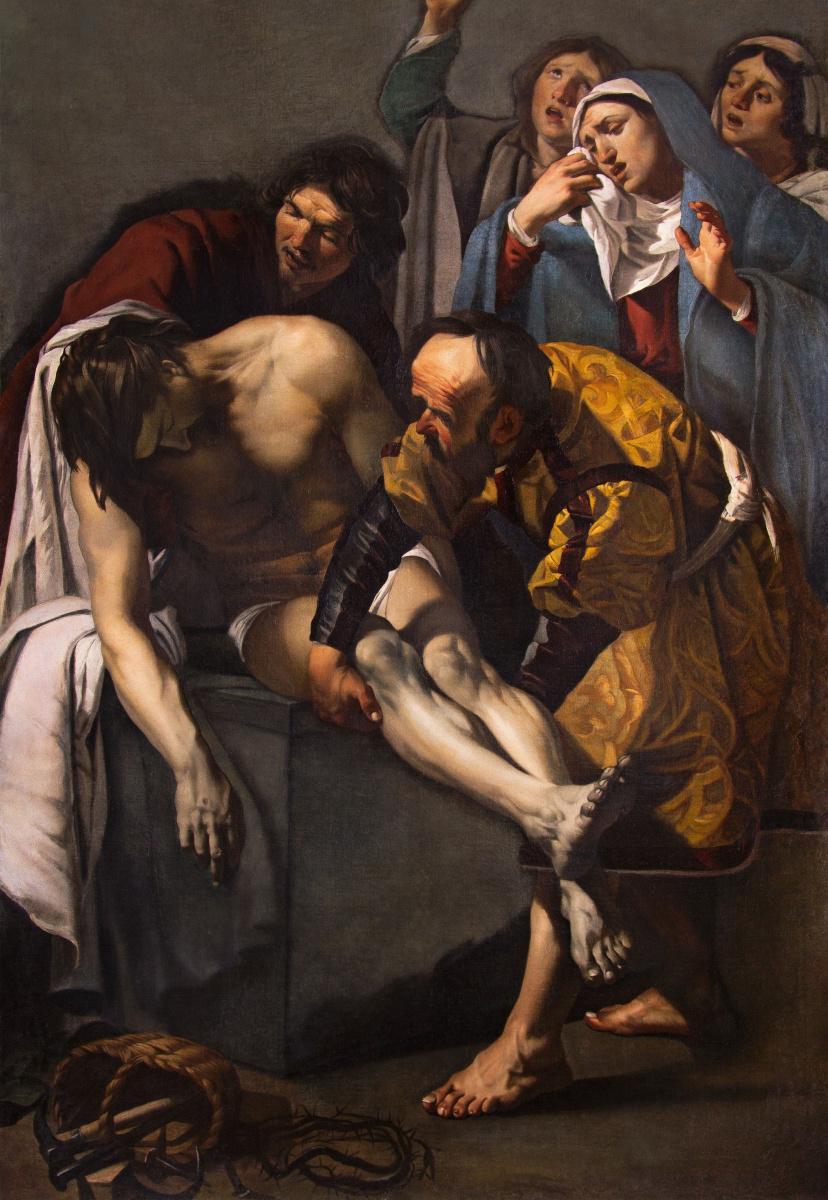 Dirk van Baburen. The Entombment