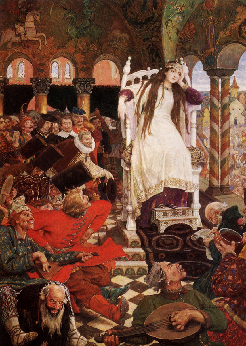 Viktor Mikhailovich Vasnetsov. Tsarevna-Nesmeyana