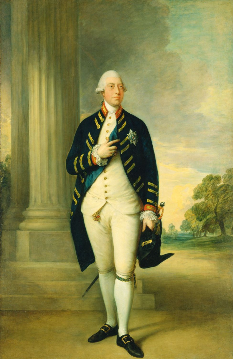 Thomas Gainsborough. Portrait of king George III