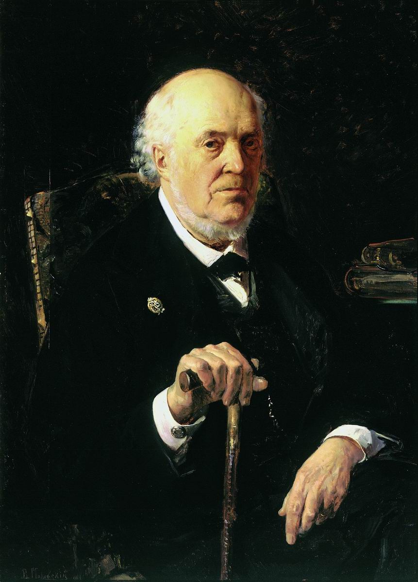 Vladimir Egorovich Makovsky. Portrait of E. I. Makovsky