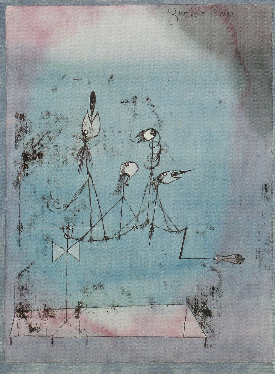 Paul Klee. Tweeting machine