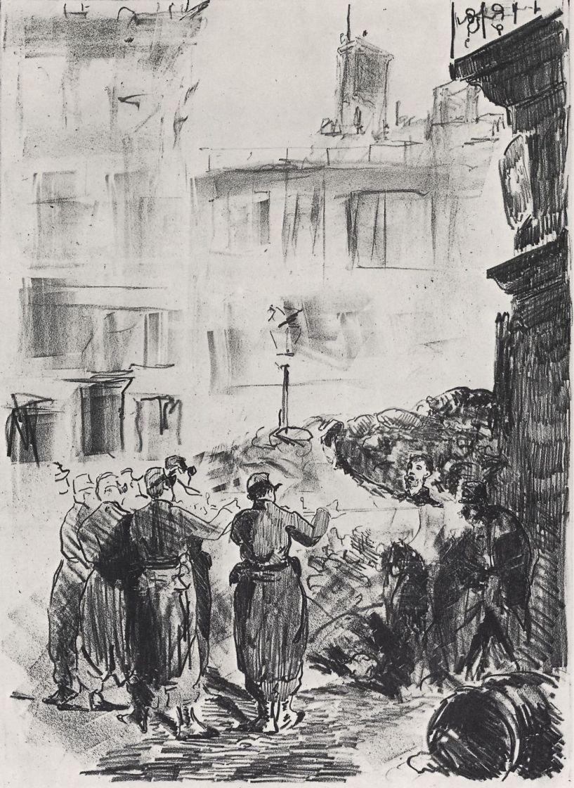 Edouard Manet. Barricade