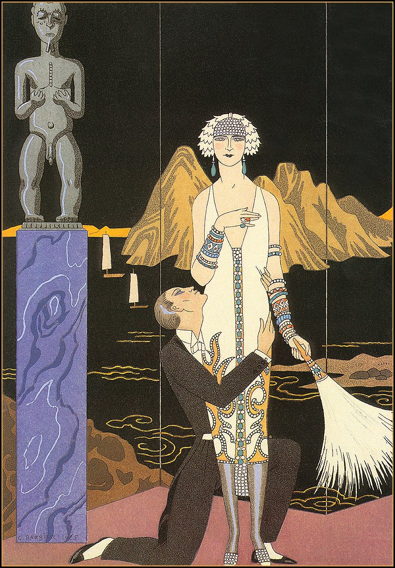 Georges Barbier. The senses