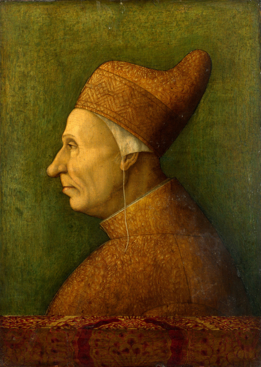 Gentile Bellini. Portrait of Doge Niccolo Marcello