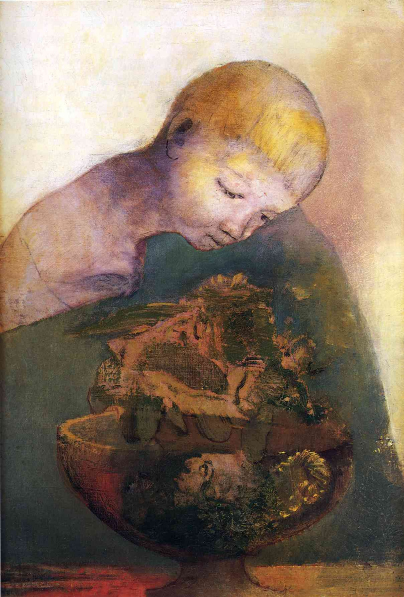 Odilon Redon. Cup of knowledge (Children's Cup)