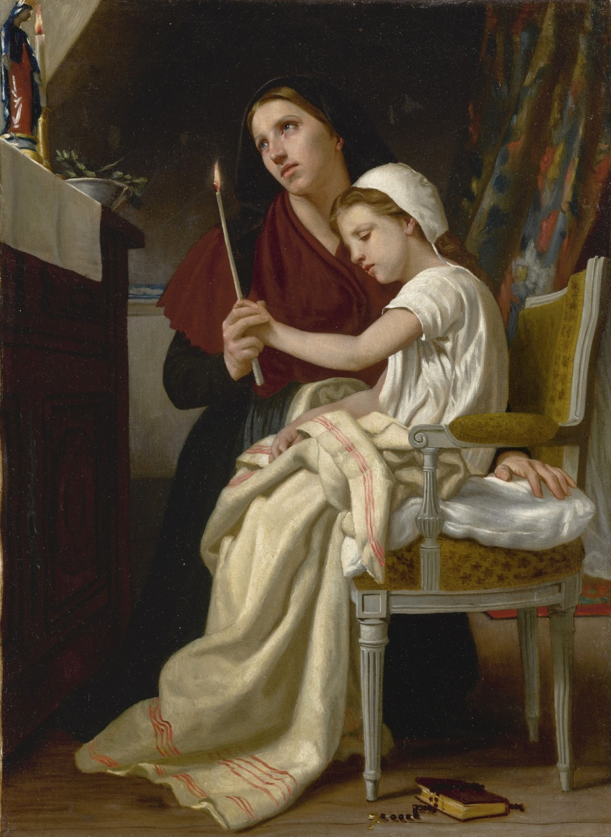 William-Adolphe Bouguereau. Vow