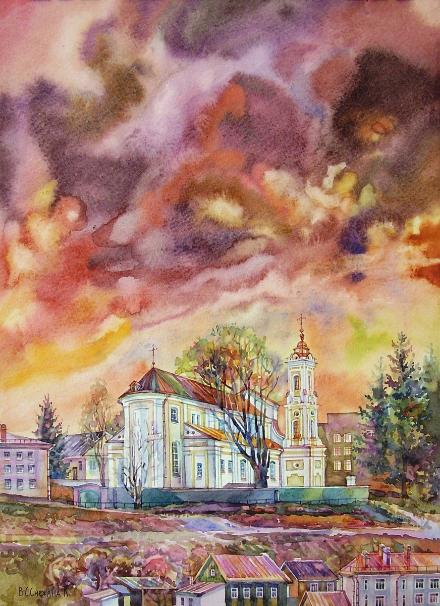 维捷克Snezhana. 教堂