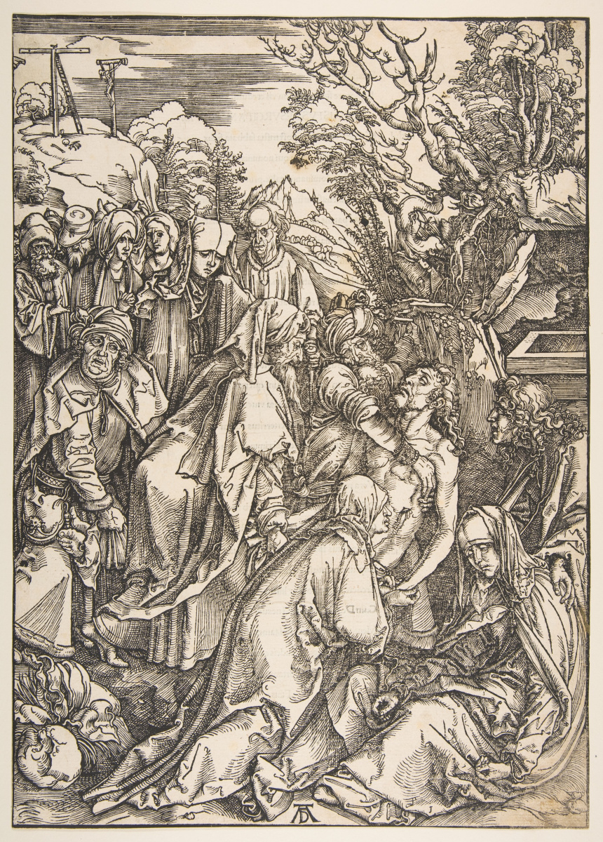 Albrecht Durer. Enterrement du Christ