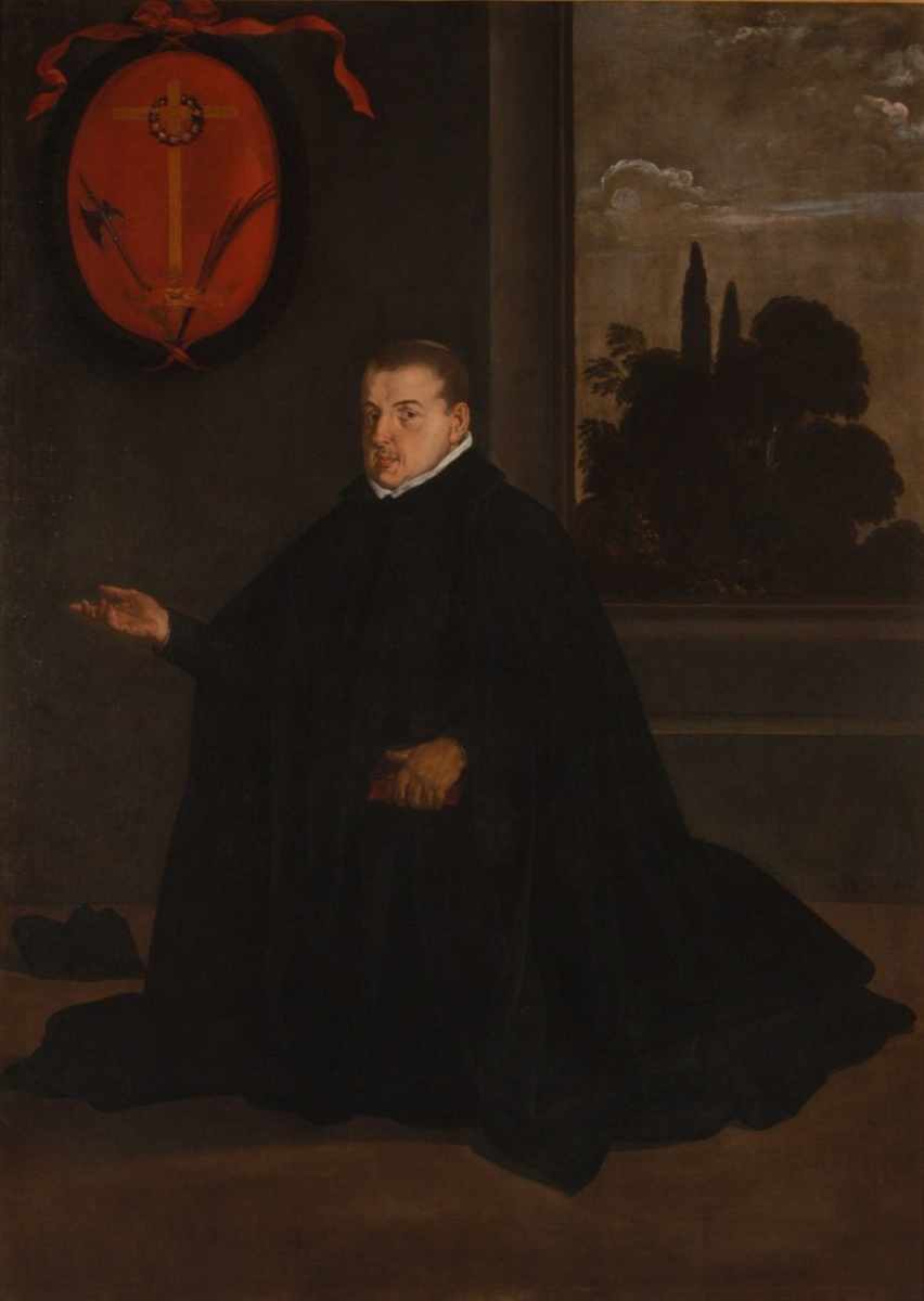 Diego Velazquez. Portrait of don cristóbal suárez de Ribera