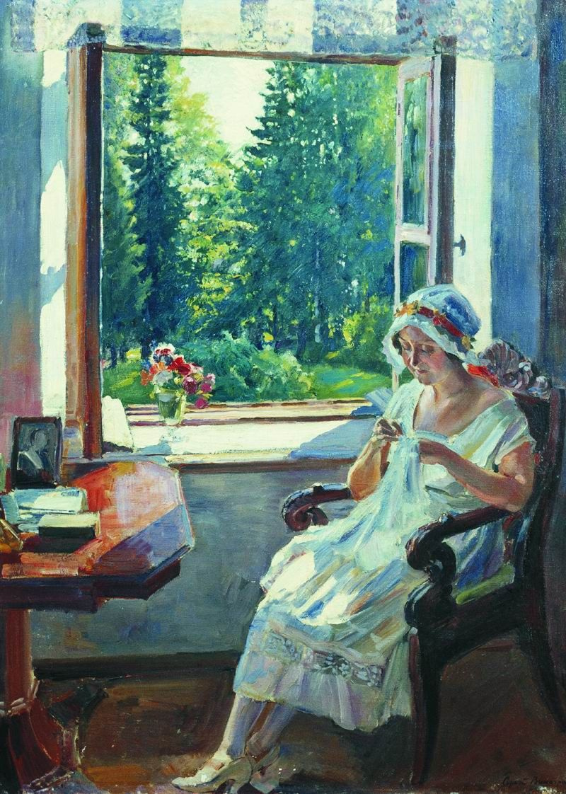 Sergey Arsenievich Vinogradov. Morning (I. K. Wojciechowska)