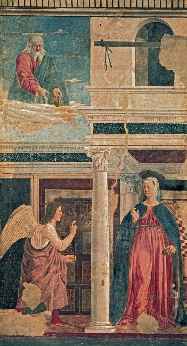 Piero della Francesca. The Annunciation