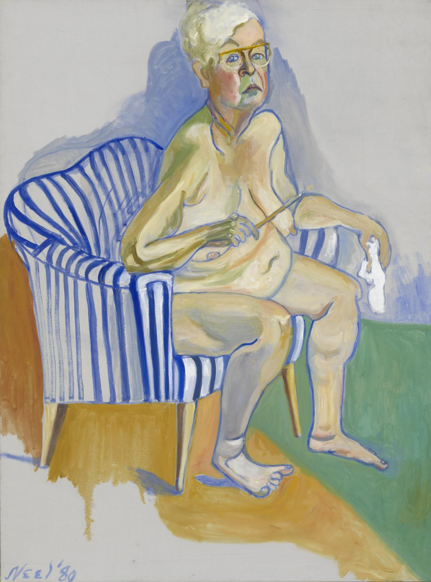 Alice Nile. Self-portrait