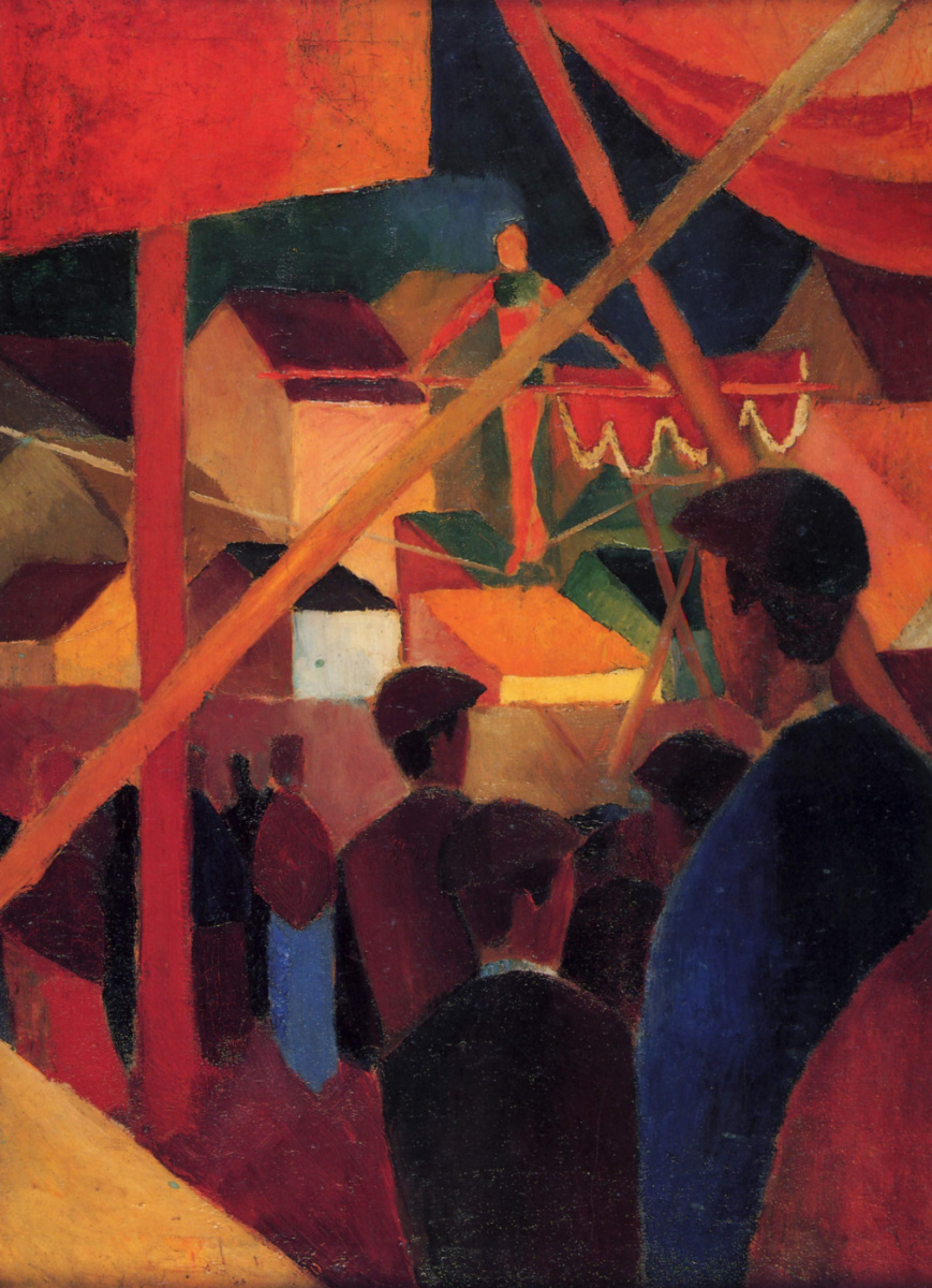 August Macke. Tightrope Walker