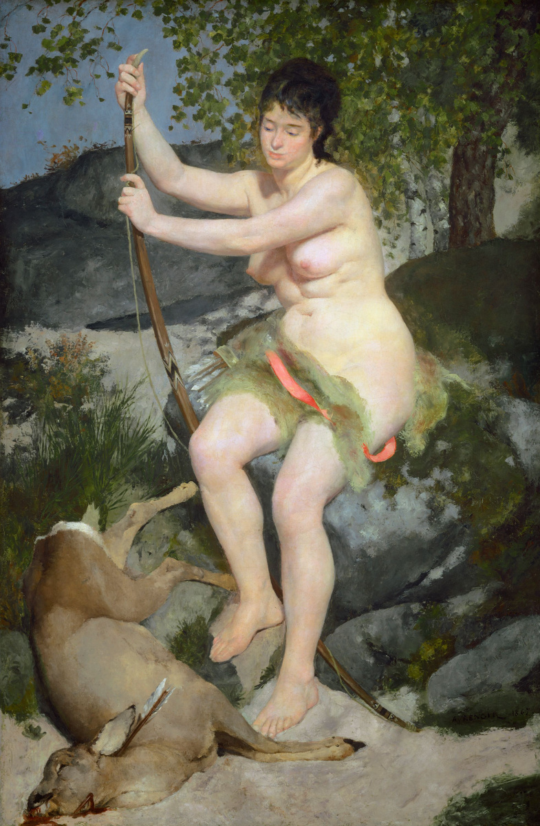 Pierre Auguste Renoir. Diana