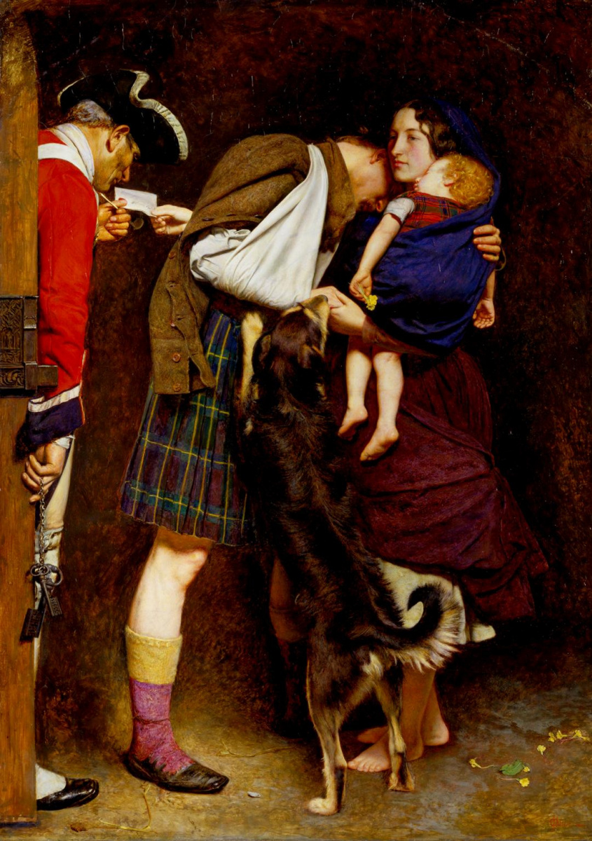 John Everett Millais. The order of release