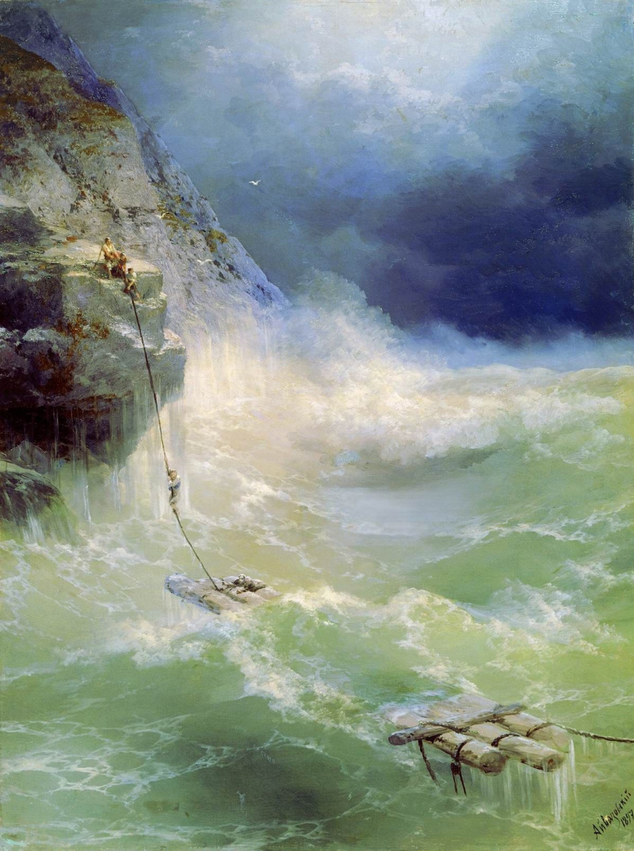 Ivan Aivazovsky. Surf