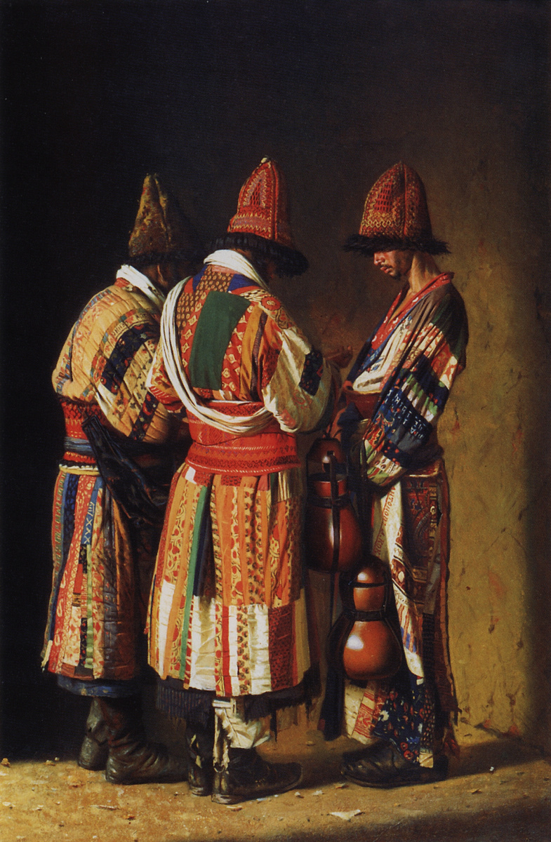 Vasily Vasilyevich Vereshchagin. Dervishes in festive outfits