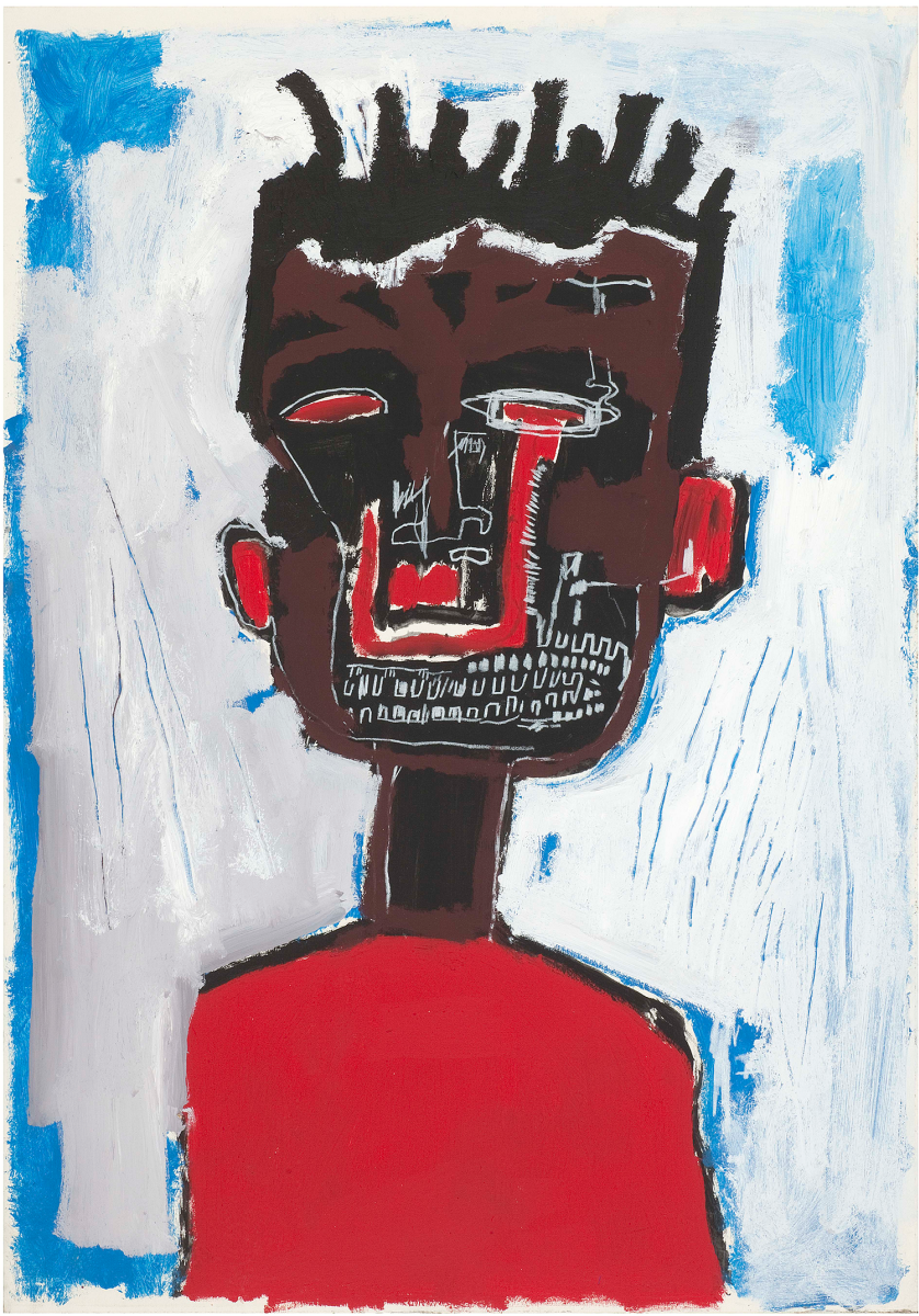 Jean-Michel Basquiat. Self-portrait