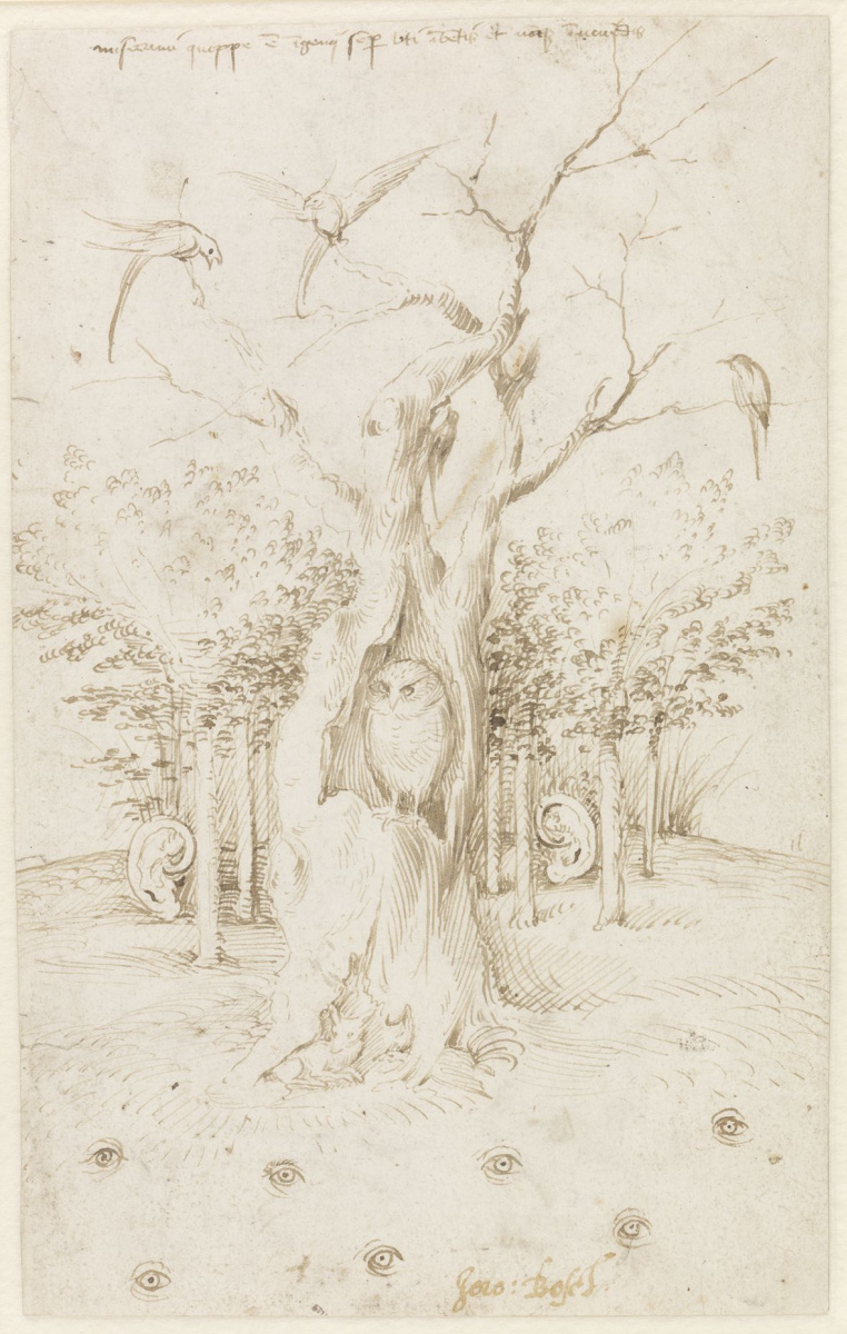 Hieronymus Bosch. Wald und sehendes Feld hören