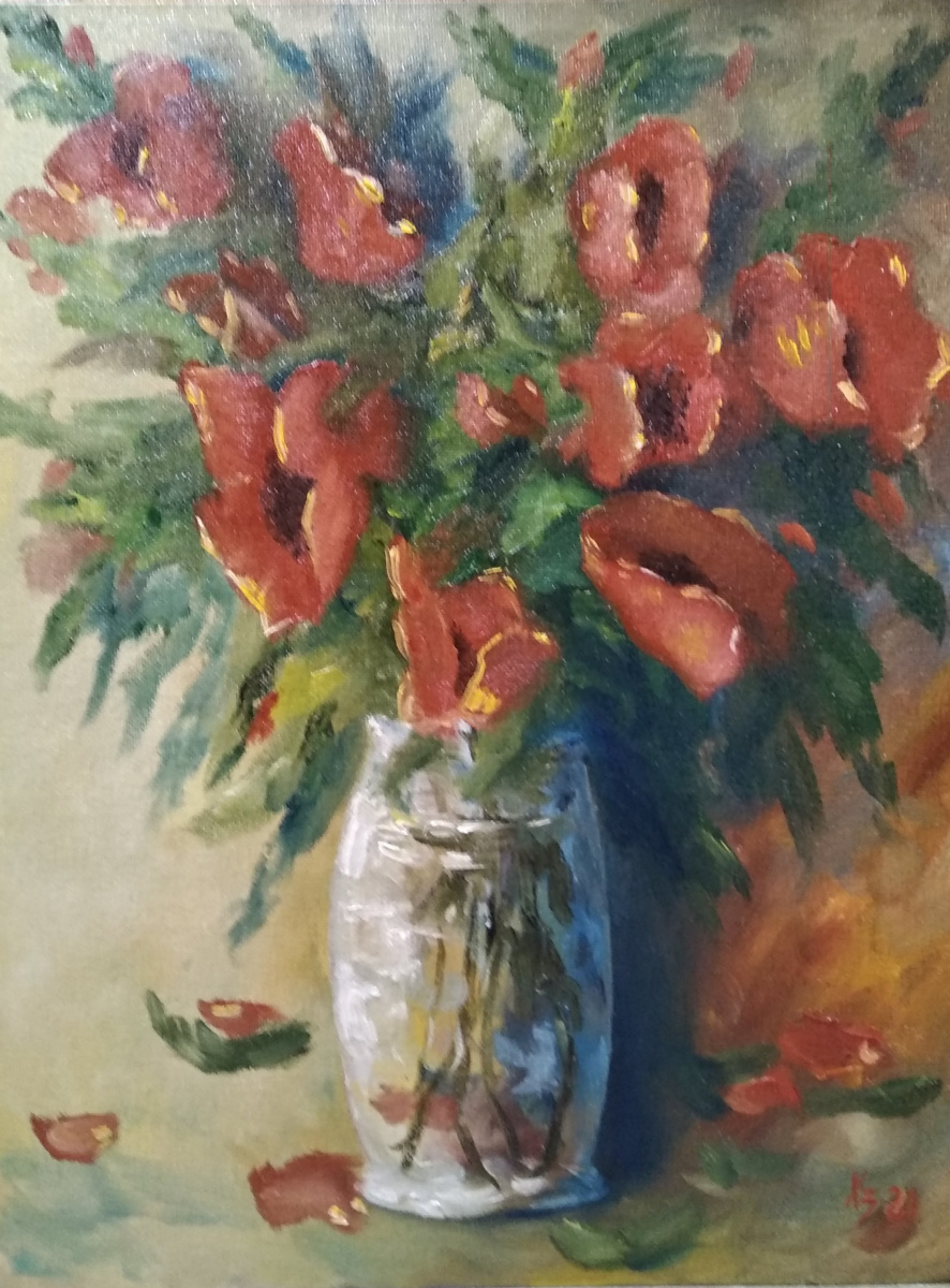 Sergei Nikolajewitsch Chodorenko-Zatonski. Vase mit Blumen