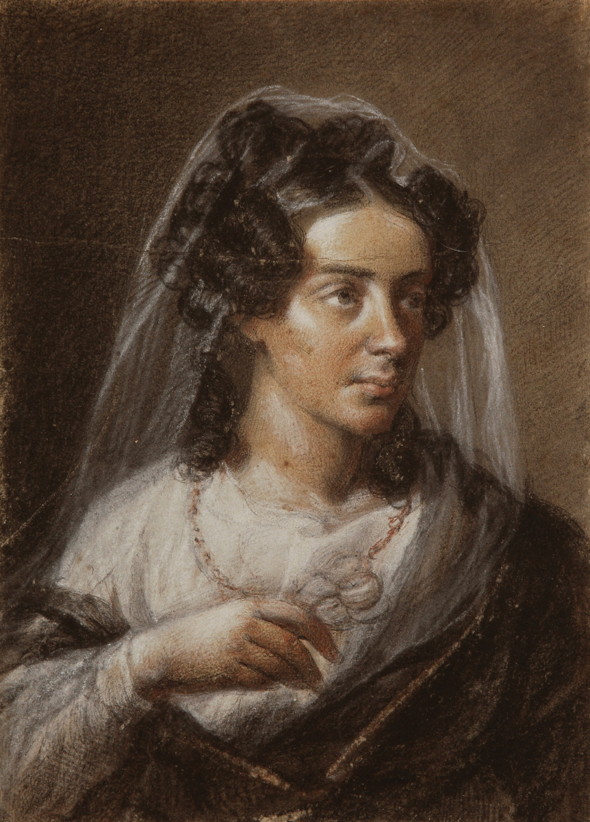 Valentine Mel'chiorovich Vankovich. Portrait of the sister of Stanislava Gornovskaya