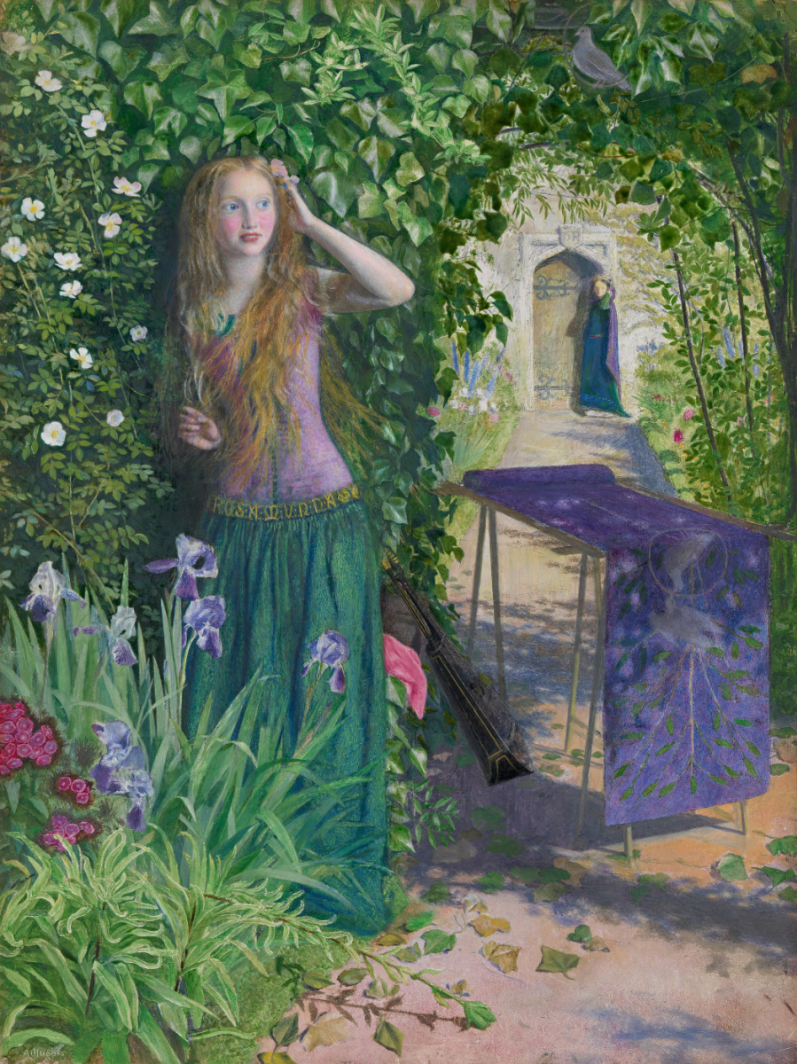 Arthur Hughes. Lovely rosamund