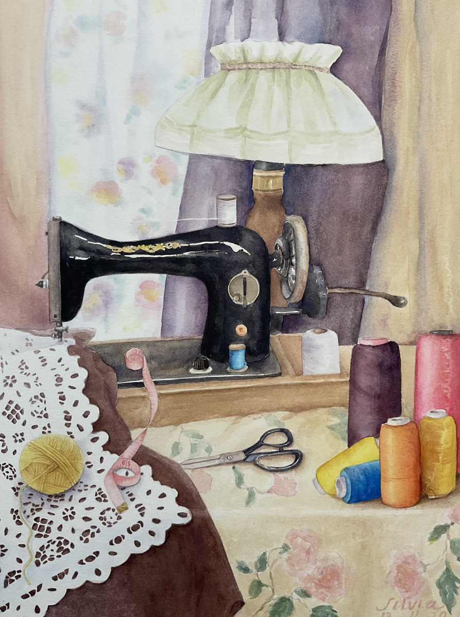 Silvia Purnama. Old Sewing Machine