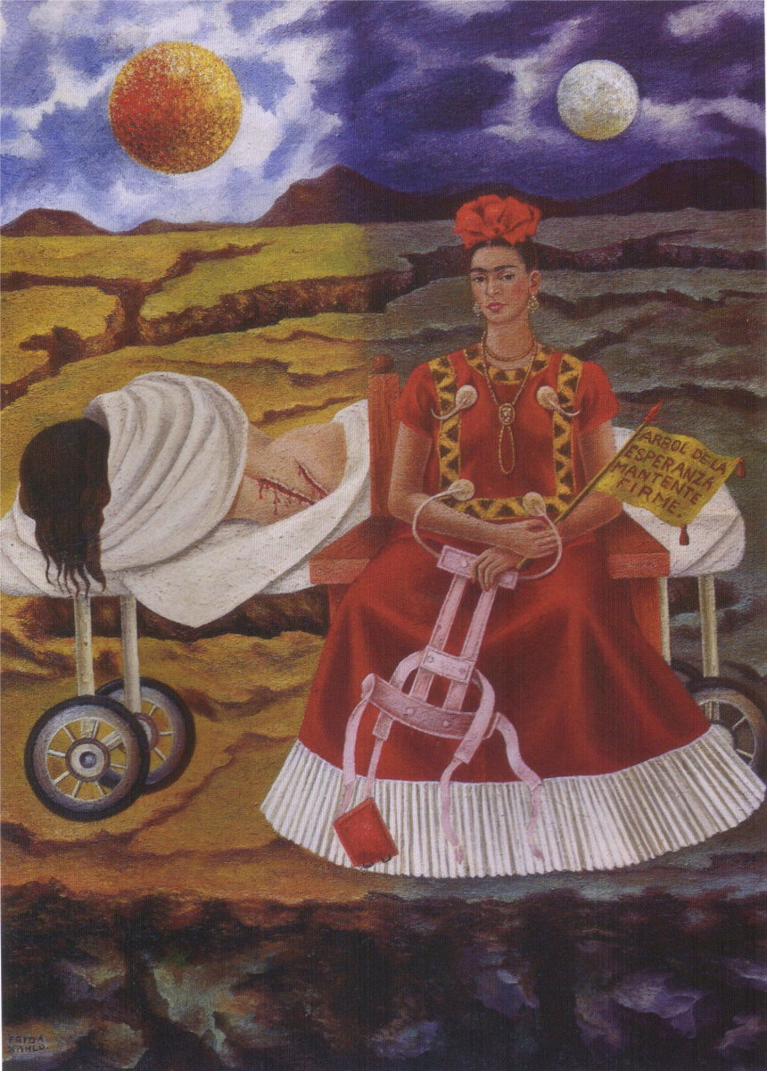 Frida Kahlo. Tree of hope, stand up straight!