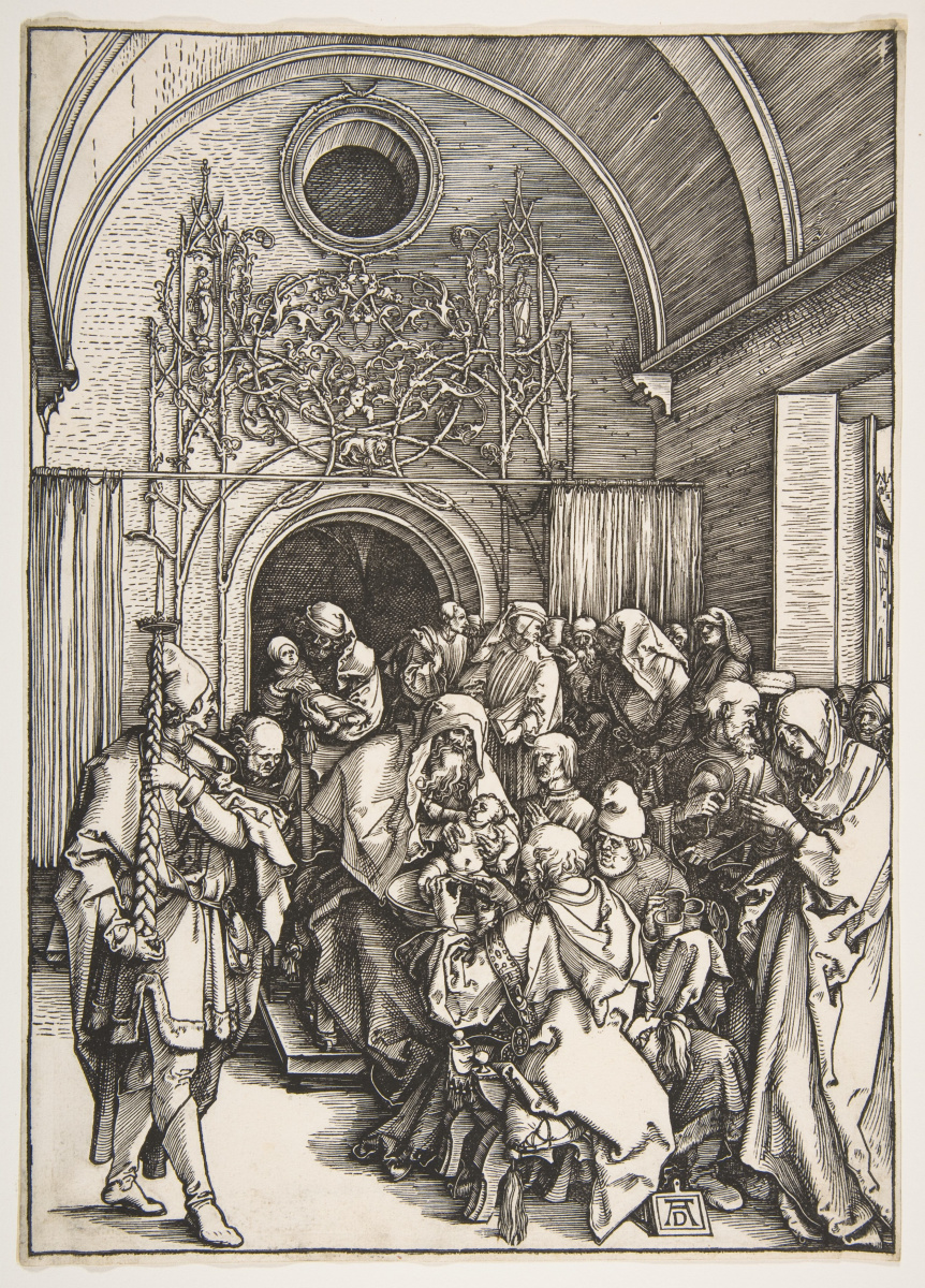 Albrecht Dürer. The circumcision of the infant Christ