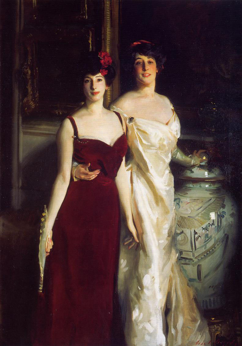 John Singer Sargent. Ena and Betty, daughters of Asher and Mrs. Wertheimer