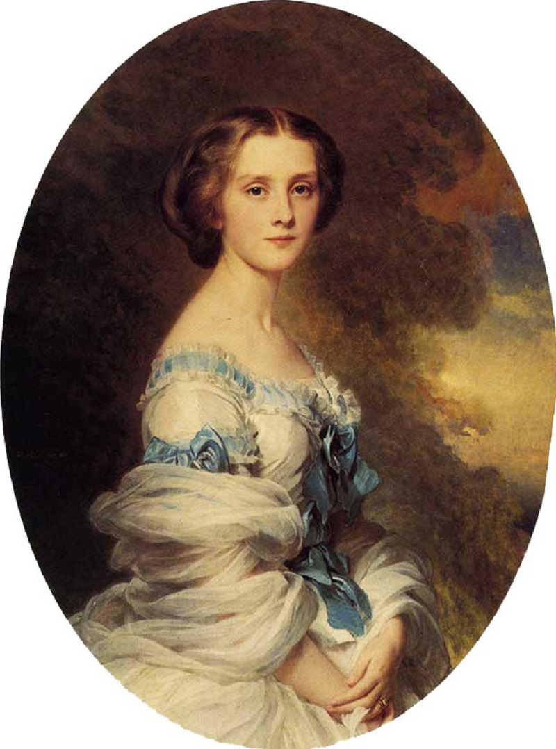Franz Xaver Winterhalter. Melanie Renouard de Bussiere, the Countess Edmond de Pourtales