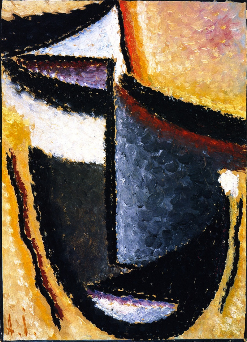 Alexej von Jawlensky. Abstract head: morning