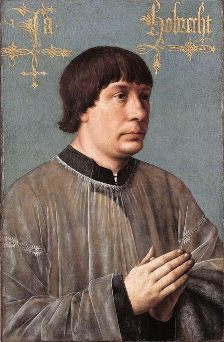 Hans Memling. Portrait Of James Obrecht