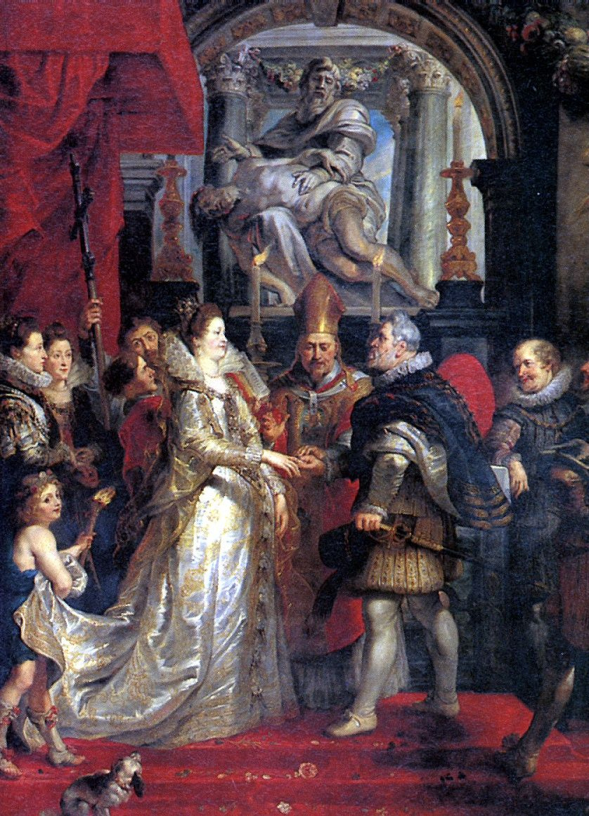 Peter Paul Rubens. Proxy marriage