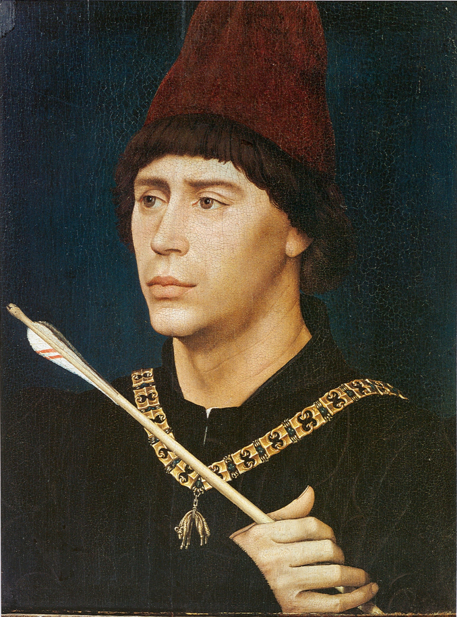 Rogier van der Weyden. Portrait Of Antoine Of Burgundy