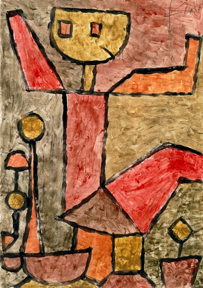Paul Klee. Boy with toys