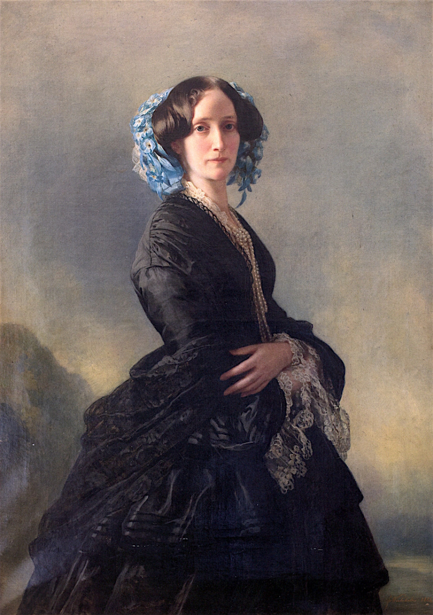 Franz Xaver Winterhalter. Douairière la grande-duchesse Sophie de Baden