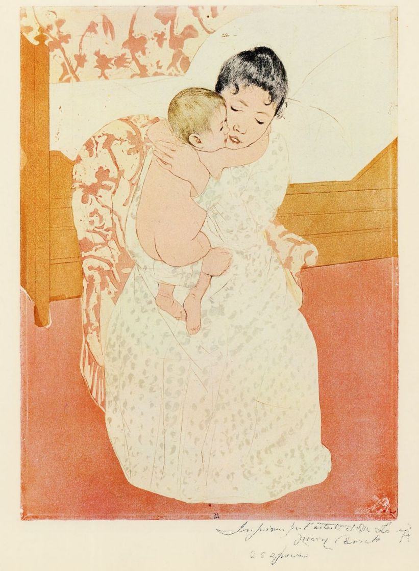 Mary Cassatt. Maternal tenderness