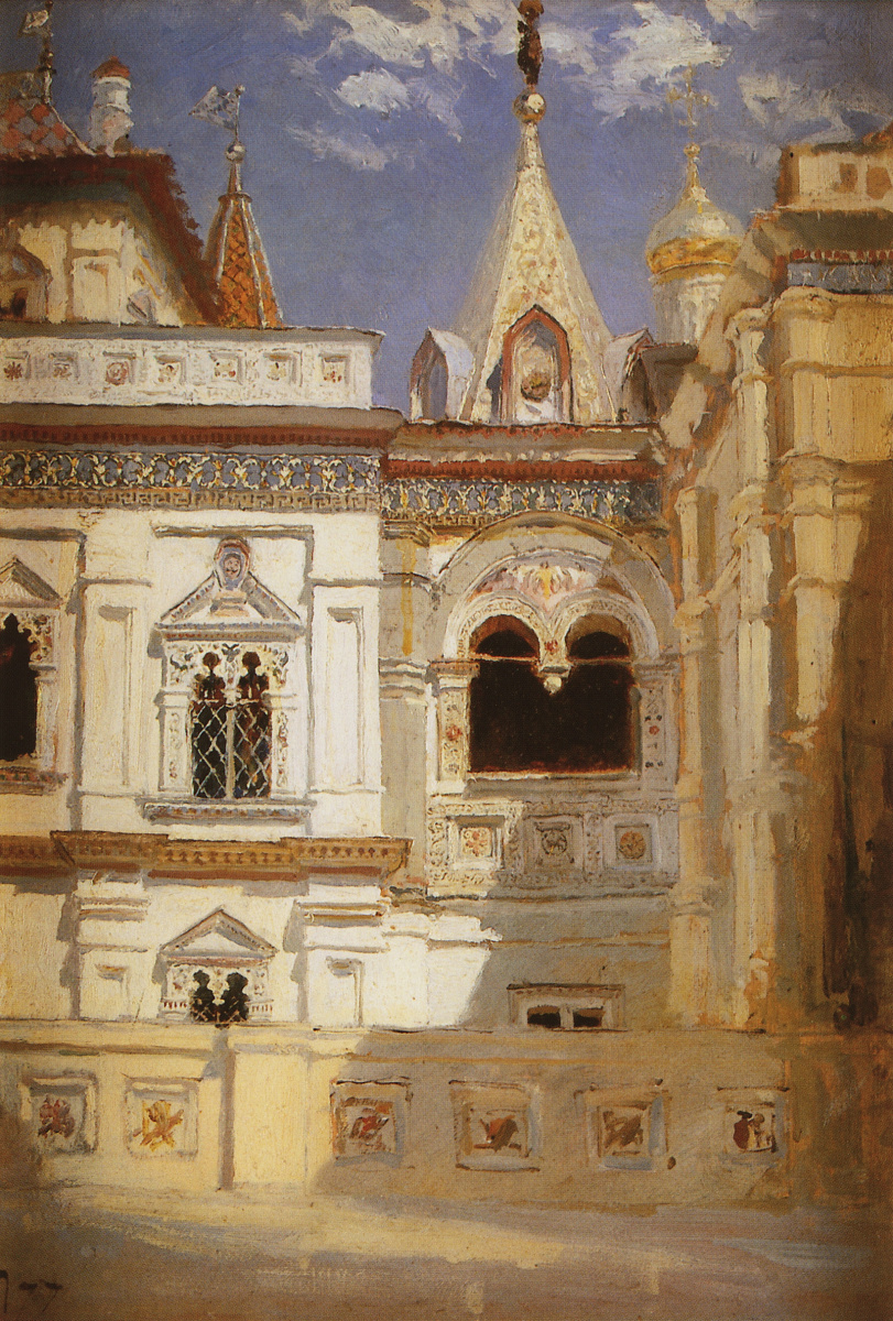 Vasily Dmitrievich Polenov. Terem Palast. Außenansicht