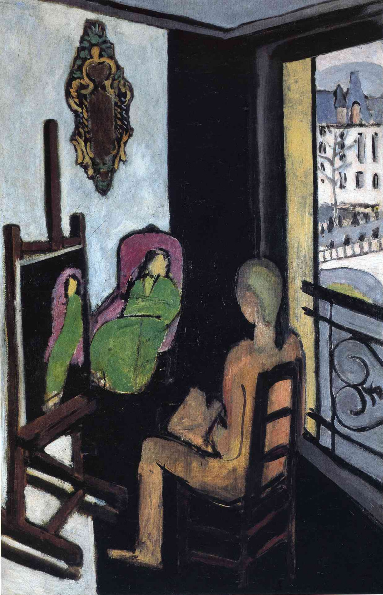 Henri Matisse. The artist and the model