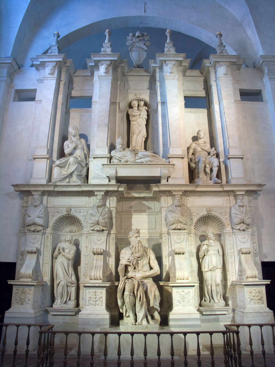 Michelangelo Buonarroti. The tomb of Pope Julius II