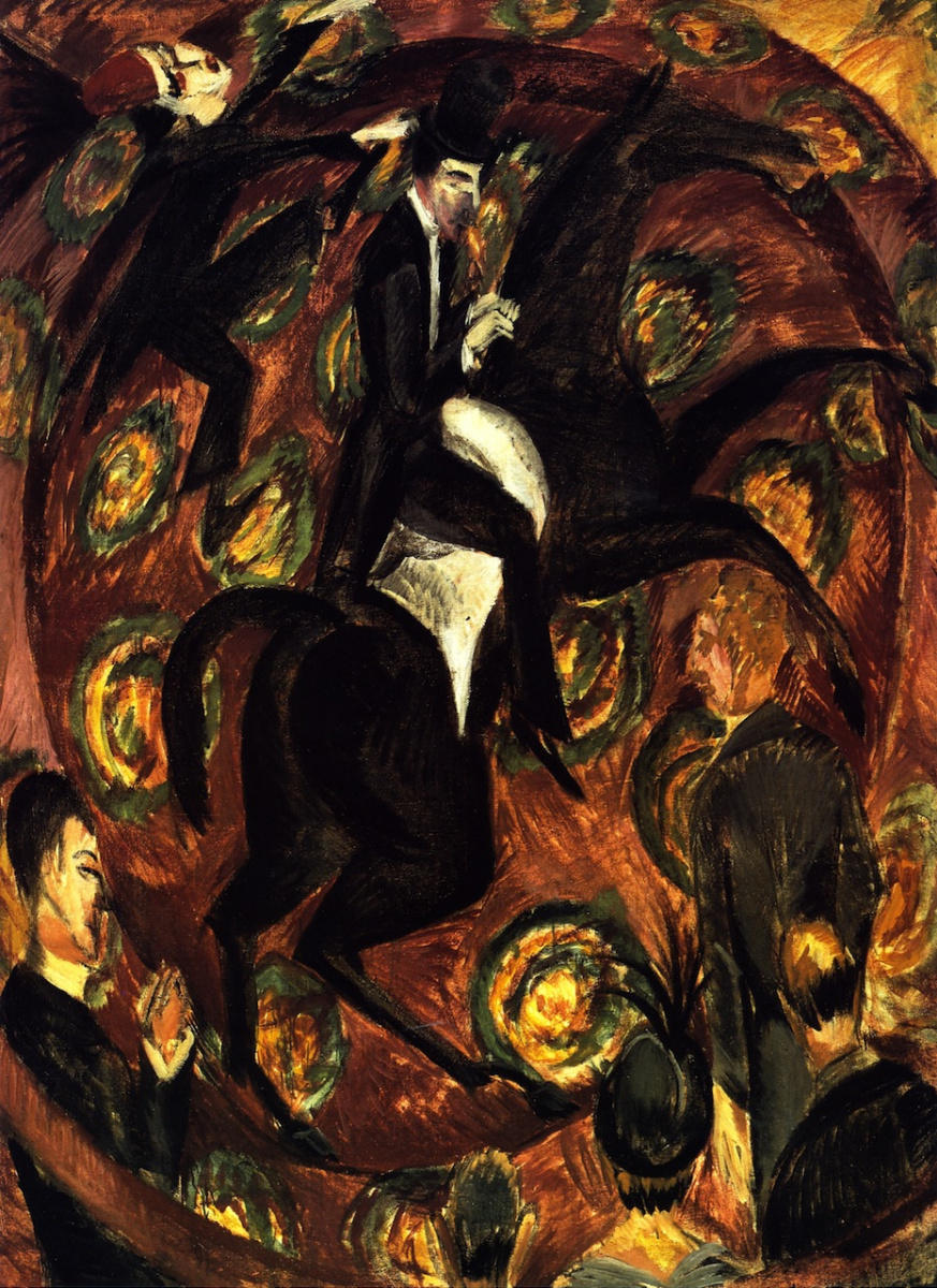 Ernst Ludwig Kirchner. Arène de cirque