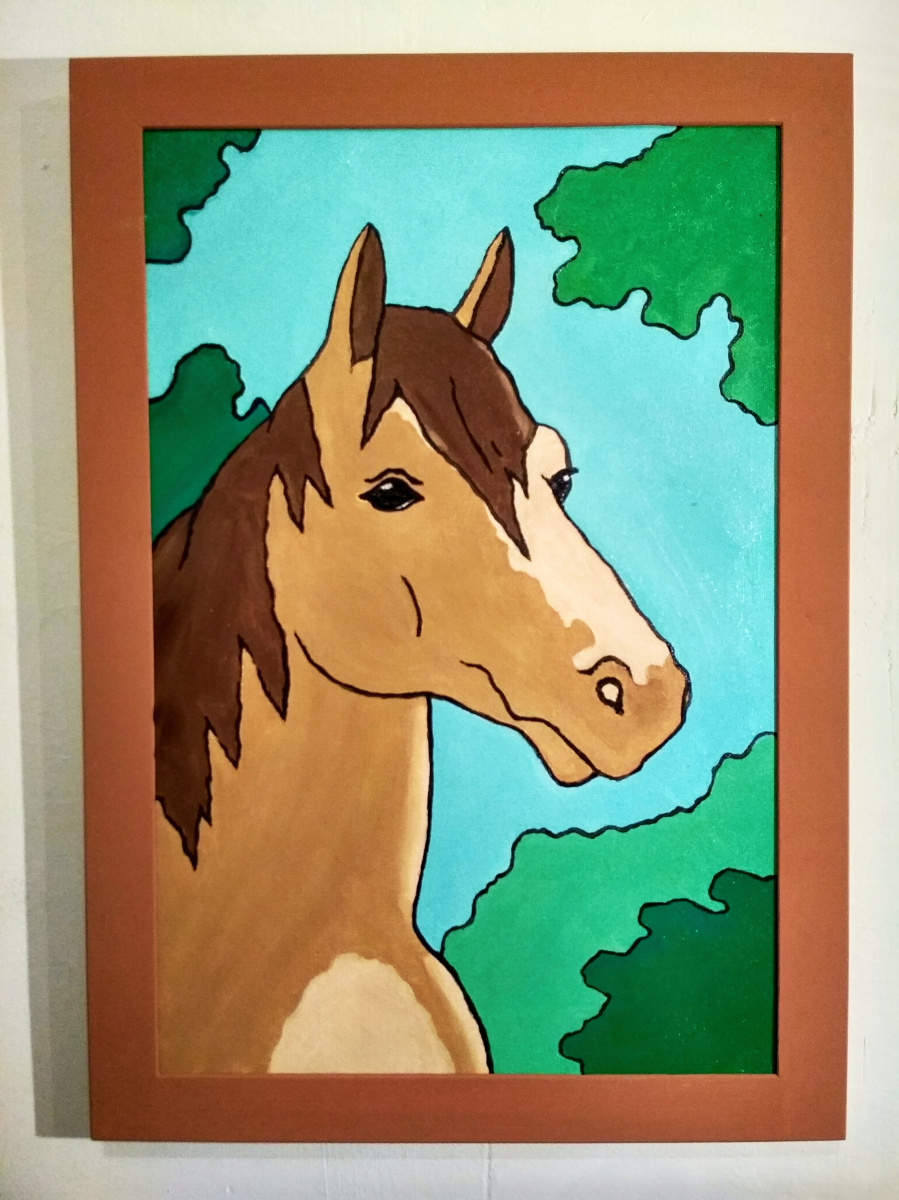 Alex Go. Horse "Rick and Morty"